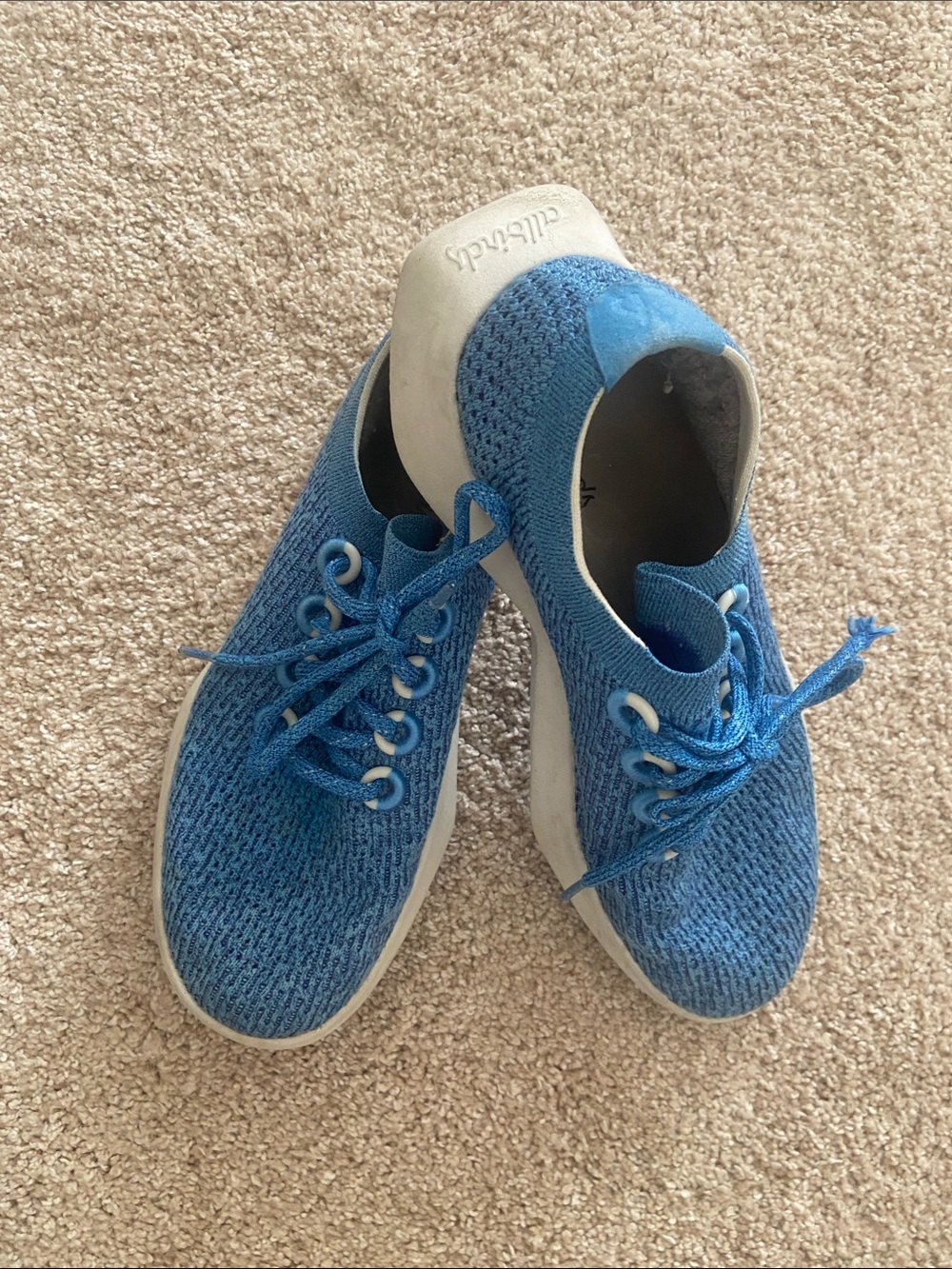 Allbirds Sky Blue Size 9 Sneakers FF 13